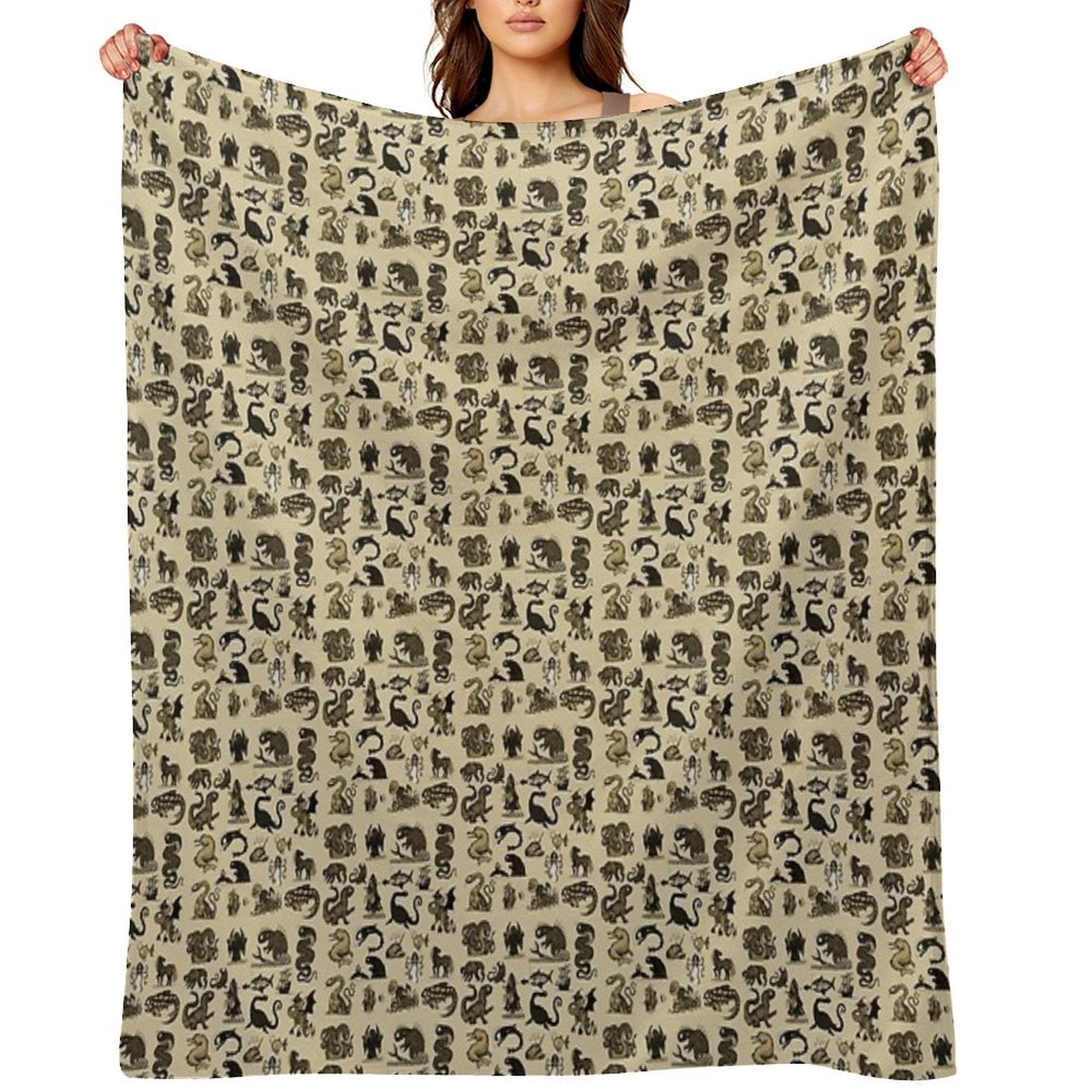 Sea Monsters Collection Comfort Throw Blanket