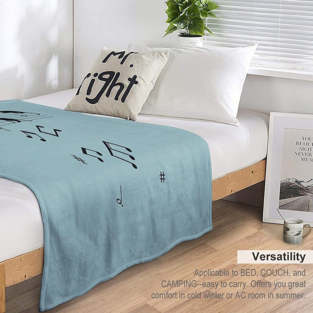 Musical Cats Versatility Throw Blanket