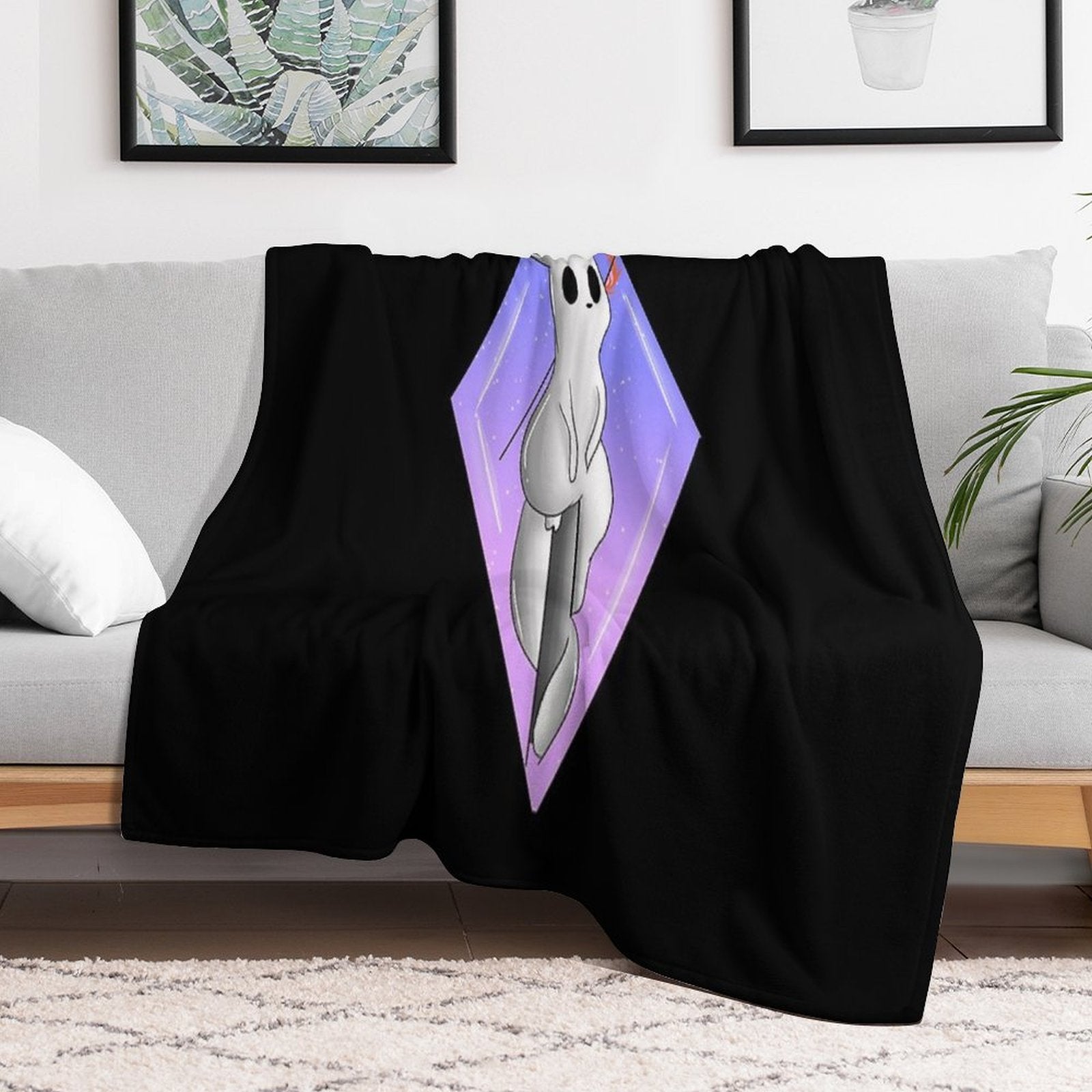 Diamond Slugcat  Rainworld Multi-functional Throw Blanket