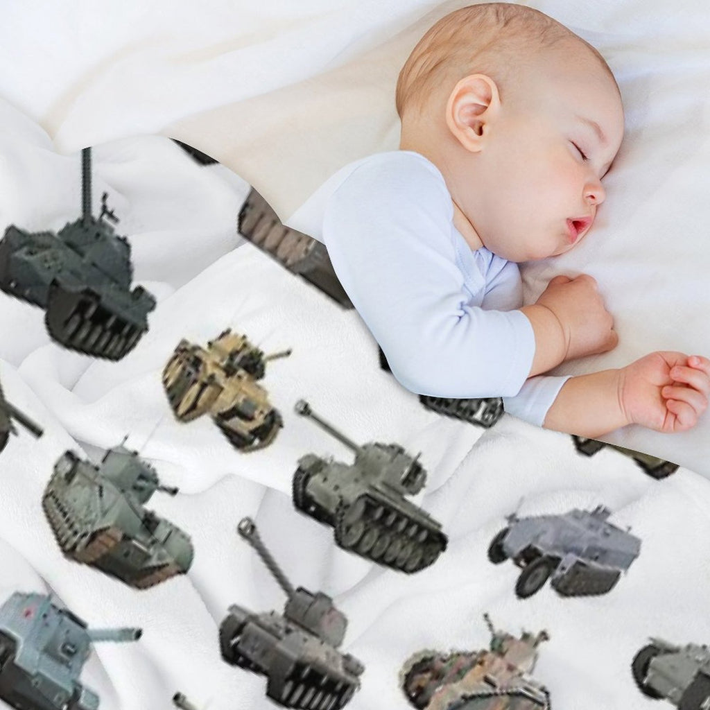 Various WW2 Tanks Gift-ready Throw Blanket