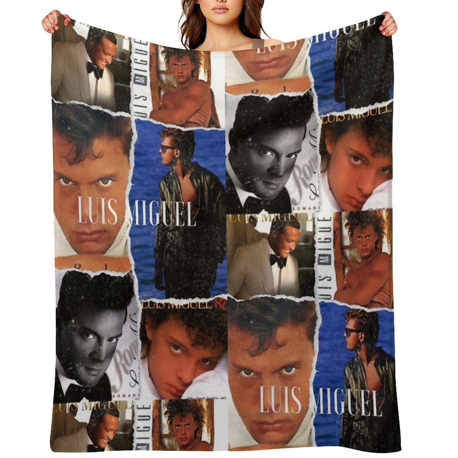 Luismi Albums Gift-ready Throw Blanket