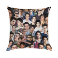 Dylan O'brien Collage Soft High-Density Material Throw Pillow