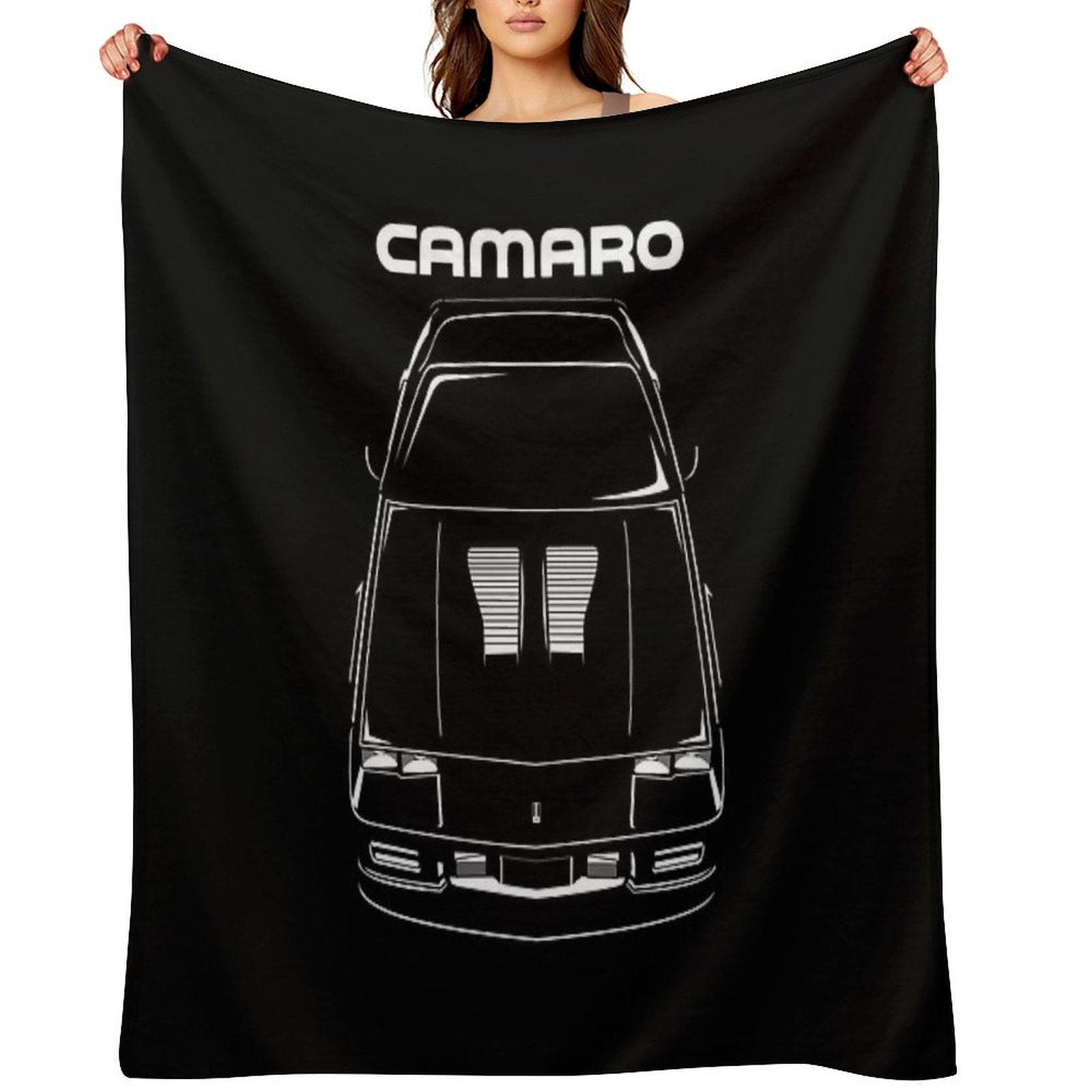 Chevrolet Camaro 3rd Gen 1982-1992 Travel-friendly Throw Blanket