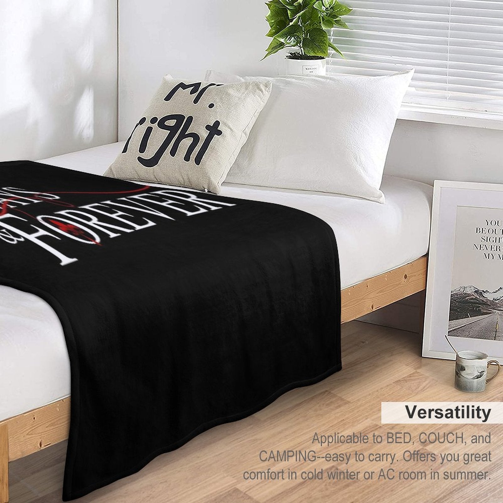 Always And Forever Velvety-soft Throw Blanket