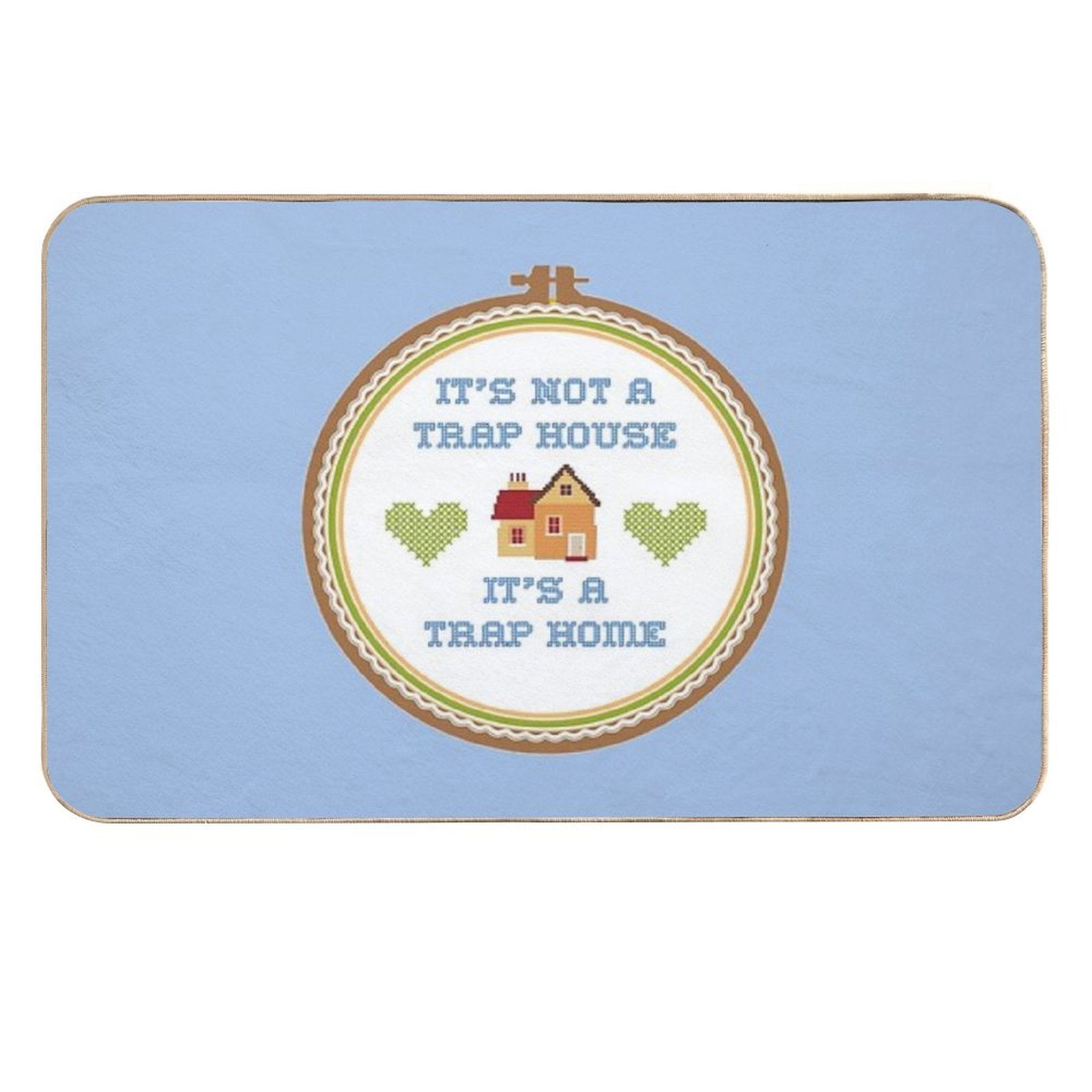 Trap Home  Easy Maintenance Bath Mat