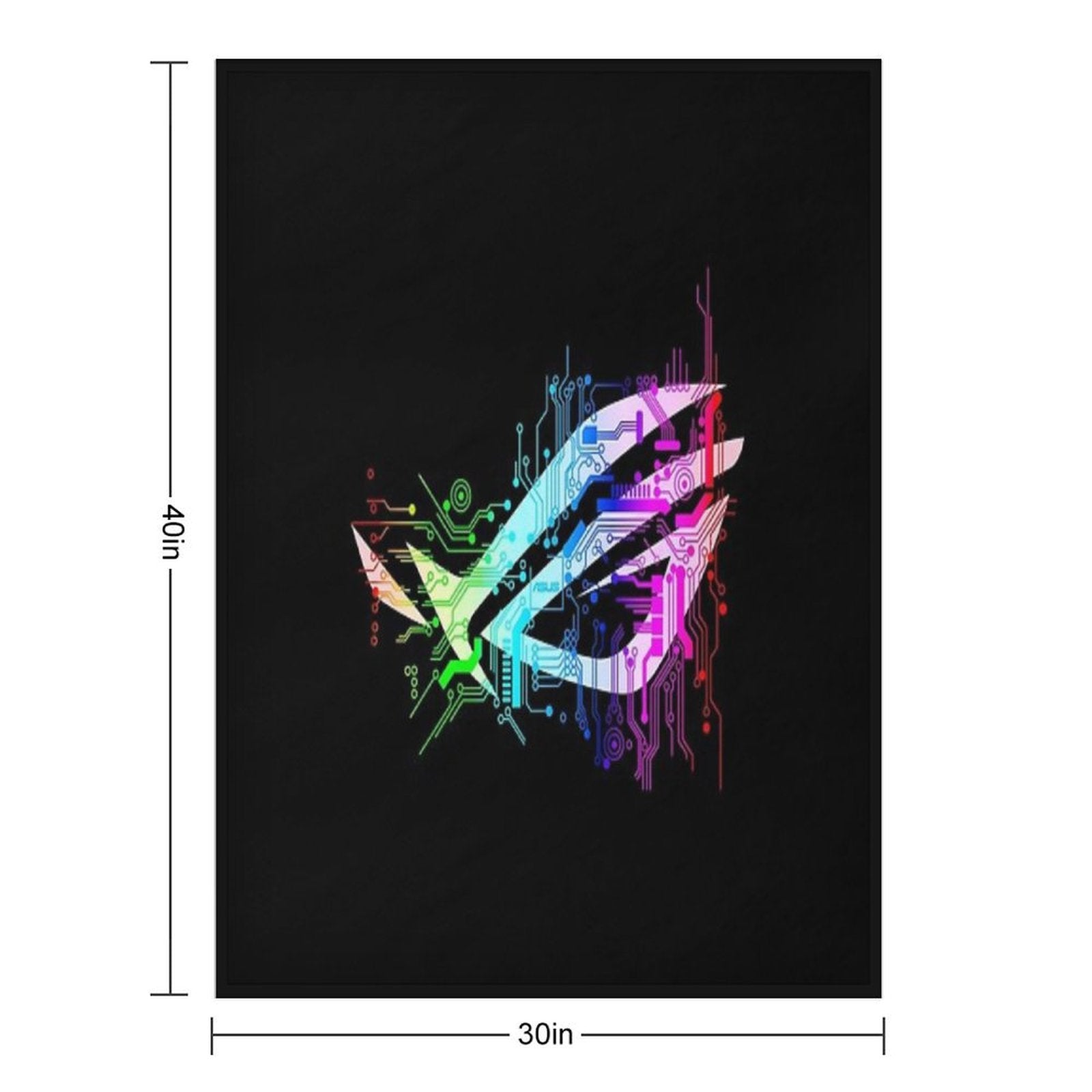 Asus Rog Compact Throw Blanket