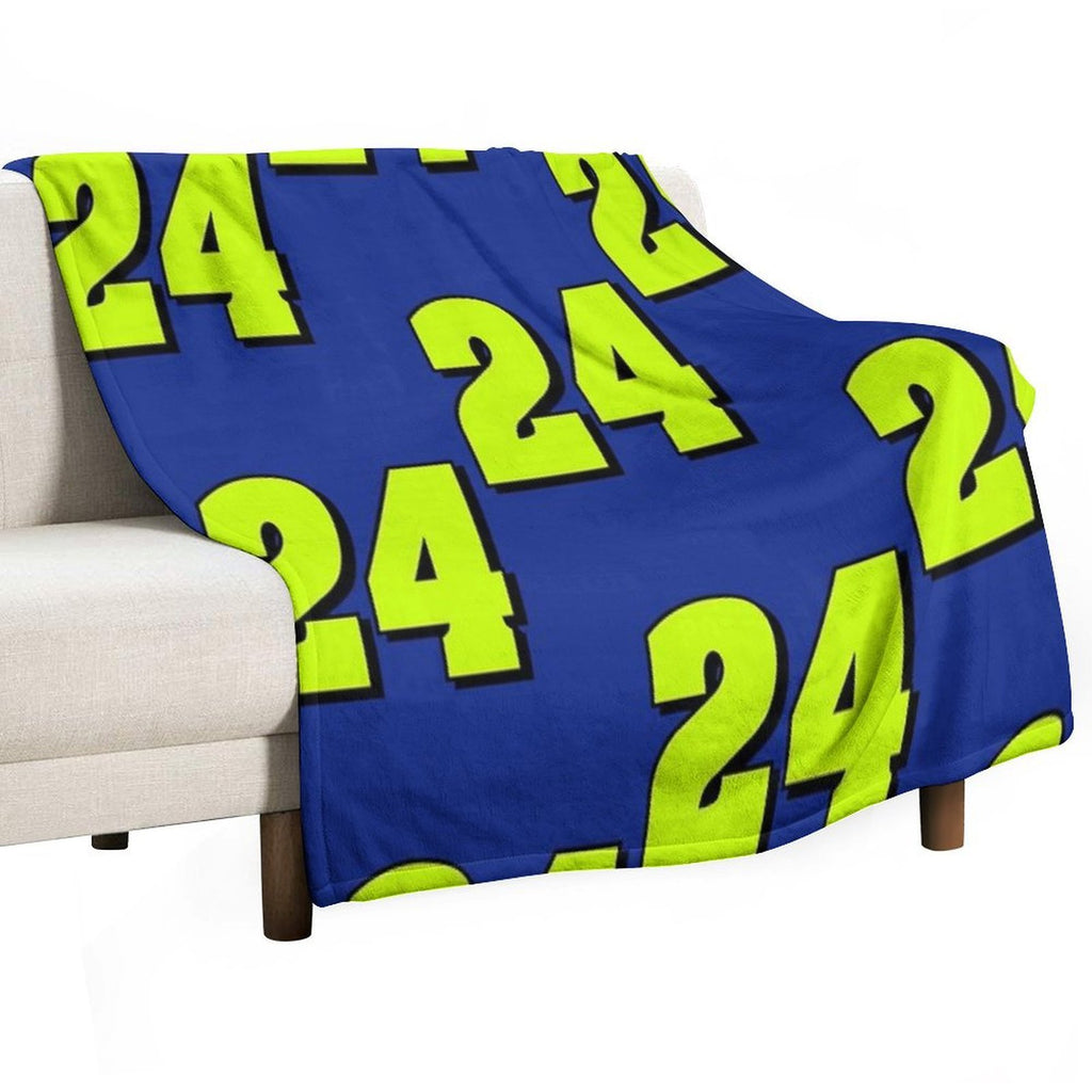 Jeff Gordon NASCAR Sticker Machine-washable Throw Blanket