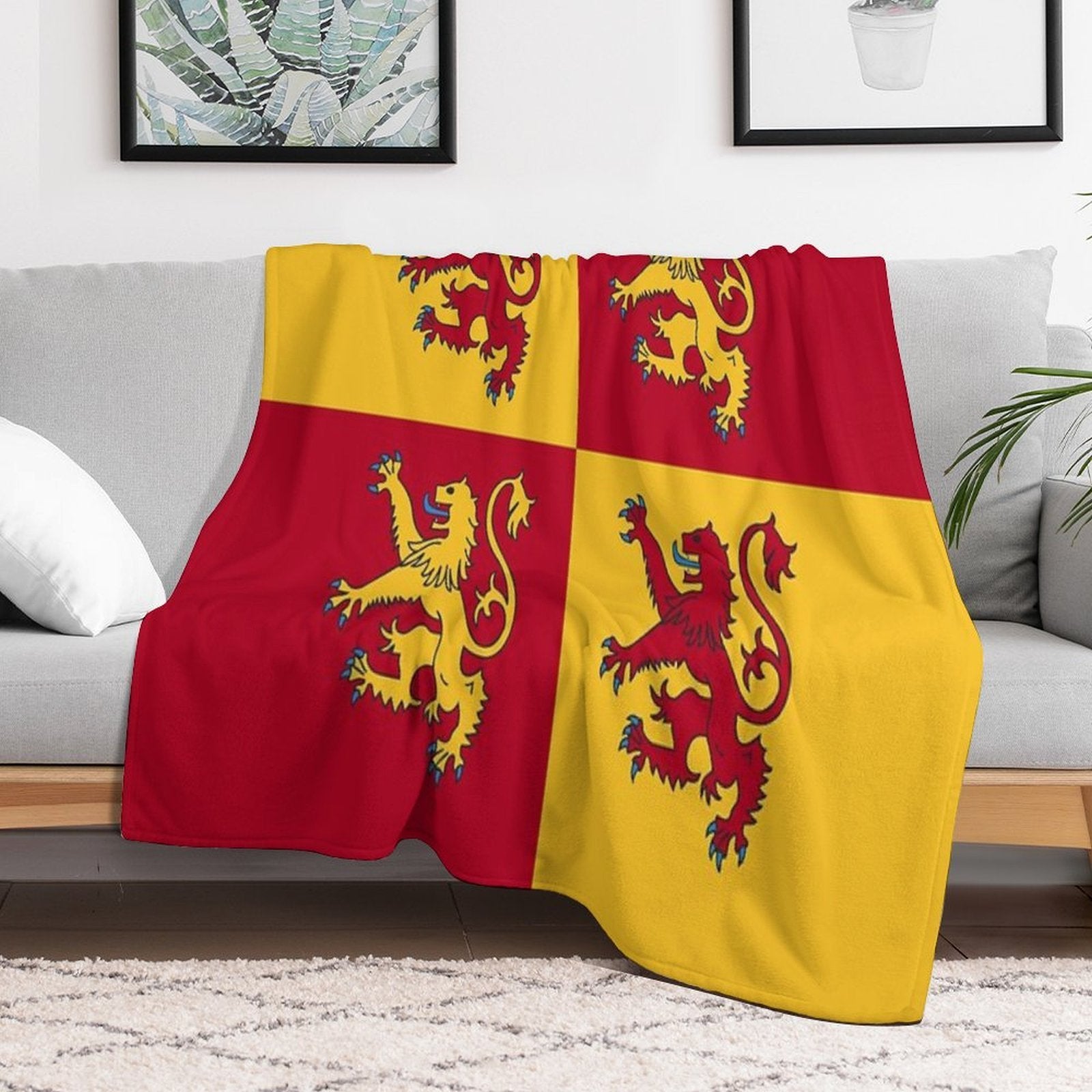 Owain Glyndwr Comfort Throw Blanket