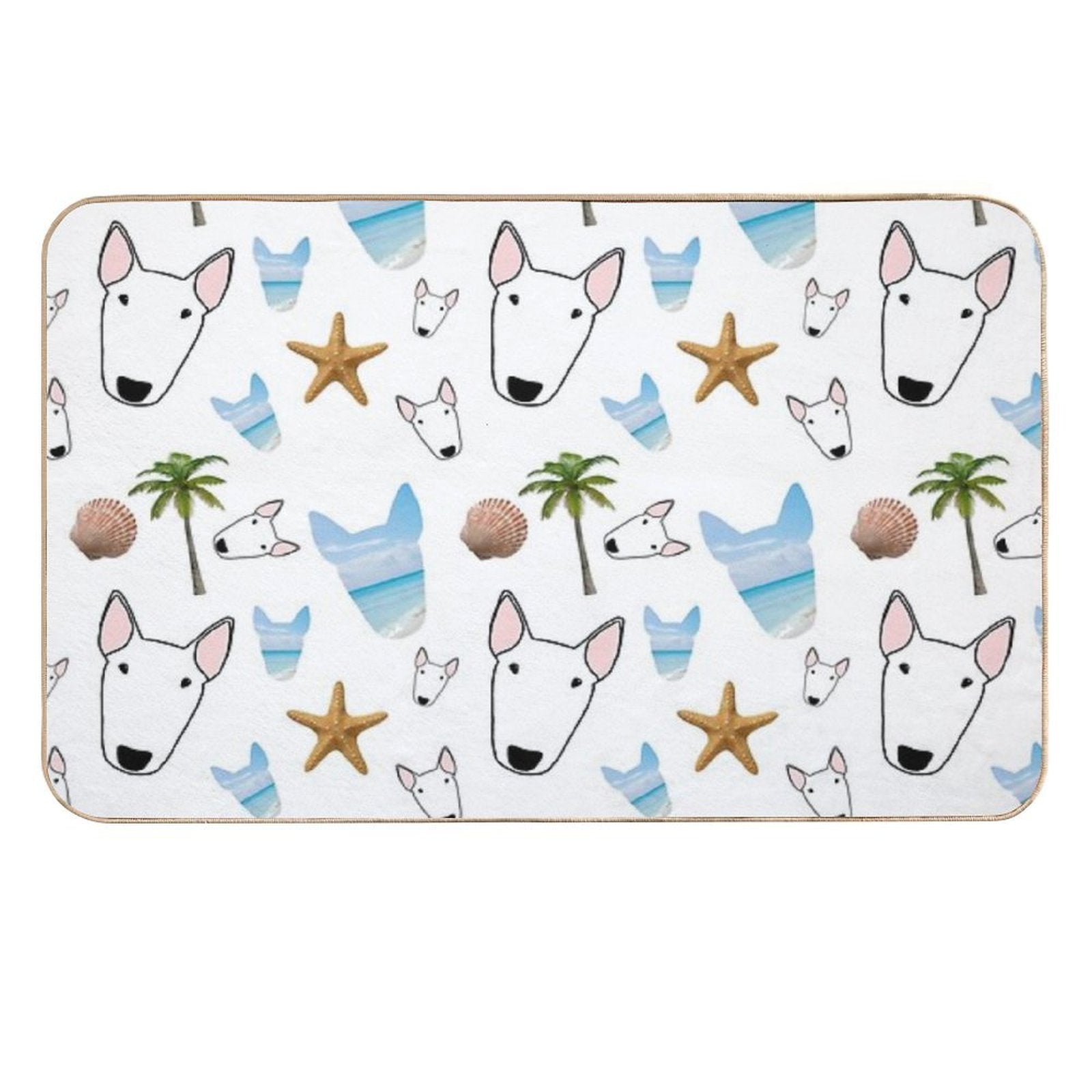 Maldives Bully  Absorbent Bath Mat