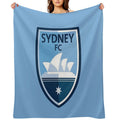 Sydney FC Versatility Throw Blanket