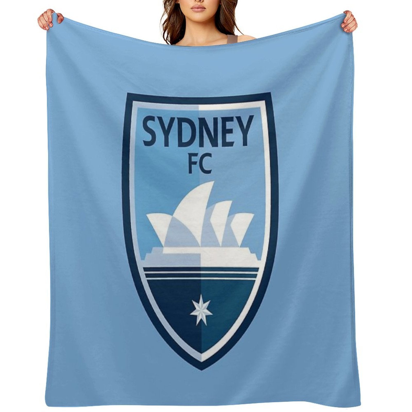 Sydney FC Versatility Throw Blanket