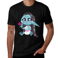 Kpop Demon Hunters Chibi Crying Saja Boys Demon Fan Raglan Baseball  Oversized Silhouette T-Shirt