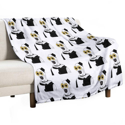 Art The Clown - Terrifier Classic Eco-conscious Throw Blanket