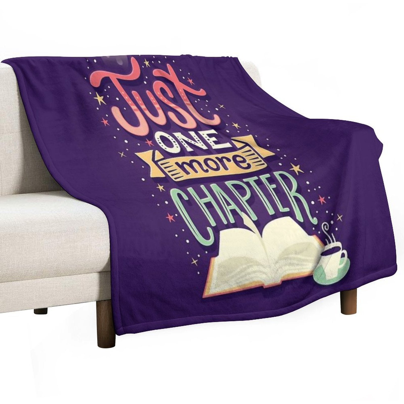 One More Chapter Compact Throw Blanket