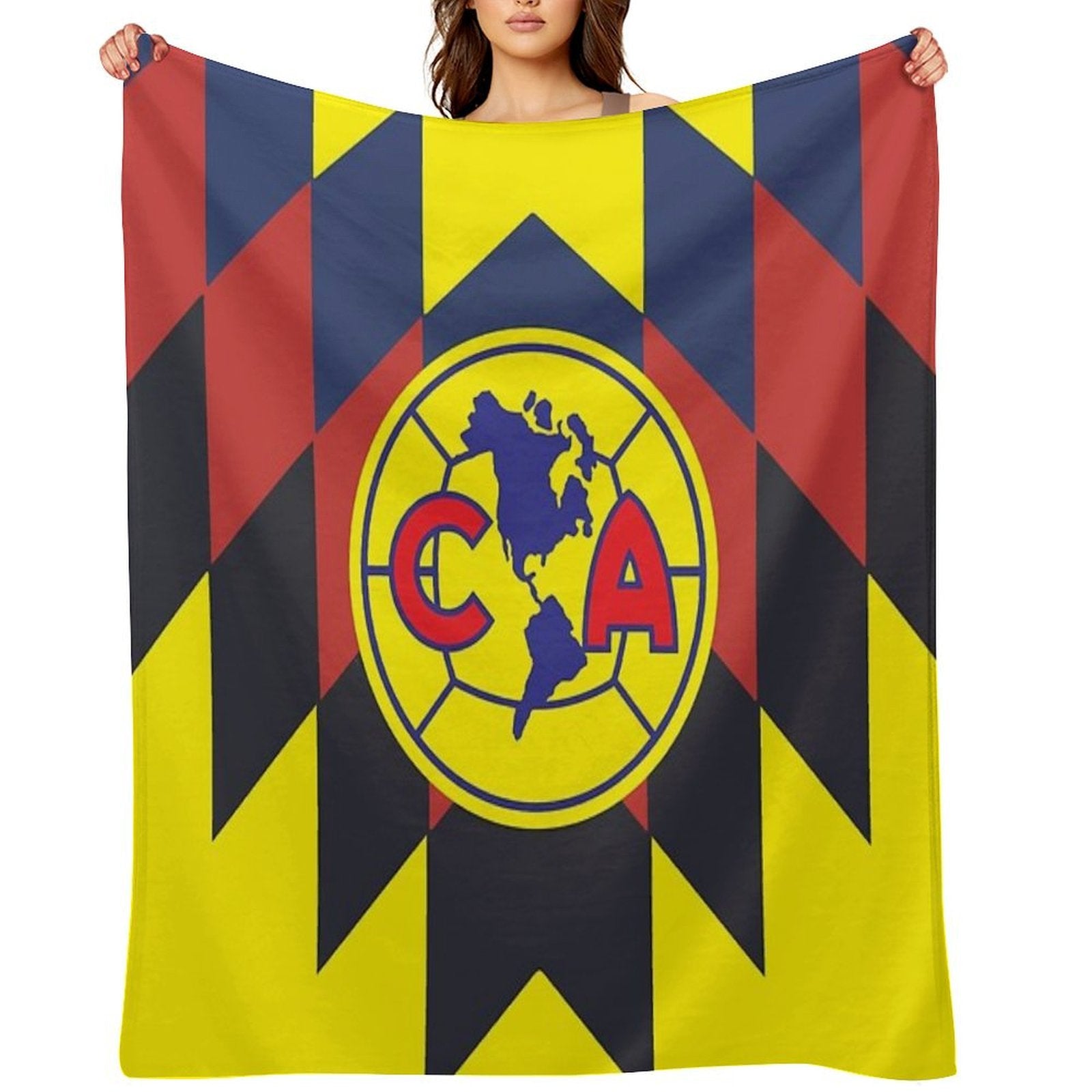 Club America Machine-washable Throw Blanket