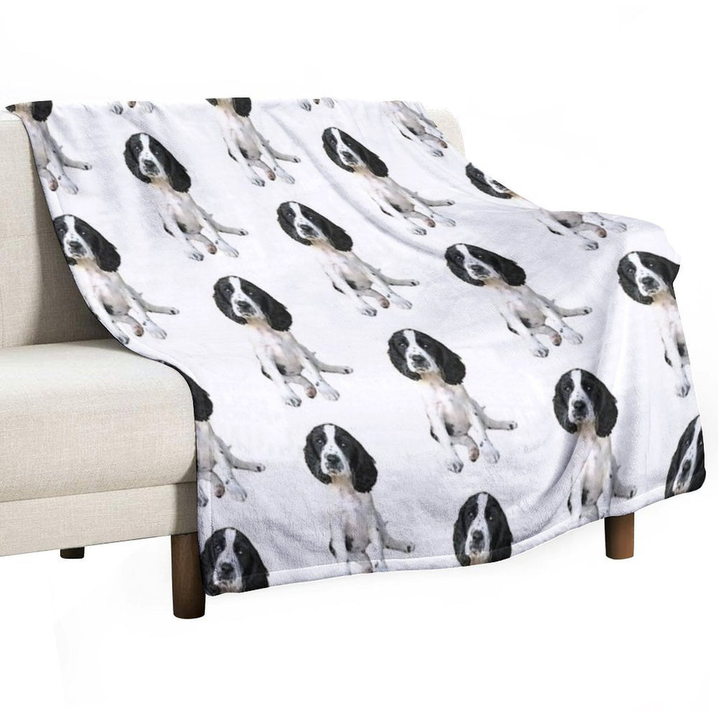 Sprocker Spaniel Multi-functional Throw Blanket