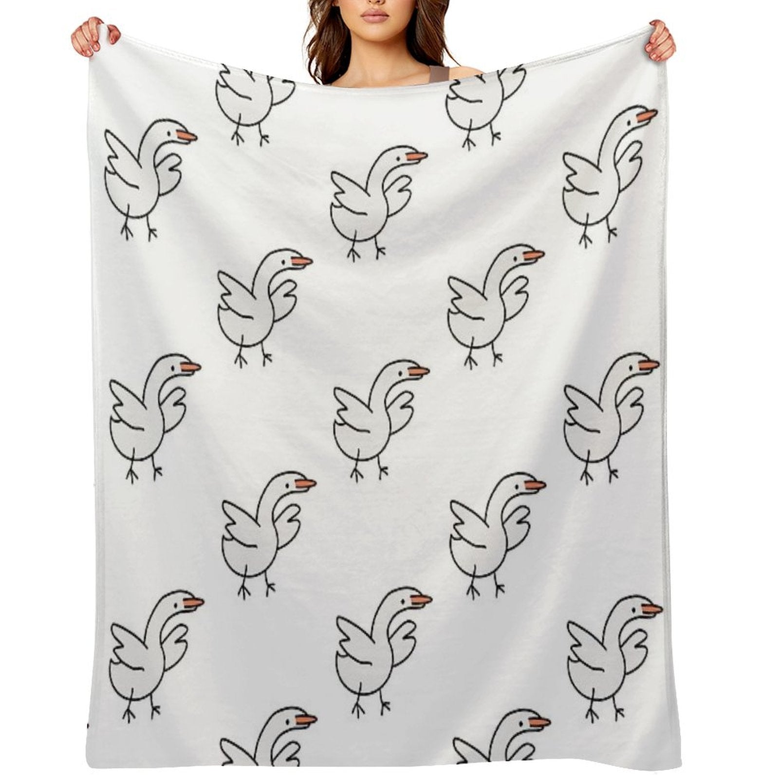 Silly Goose Premium Throw Blanket