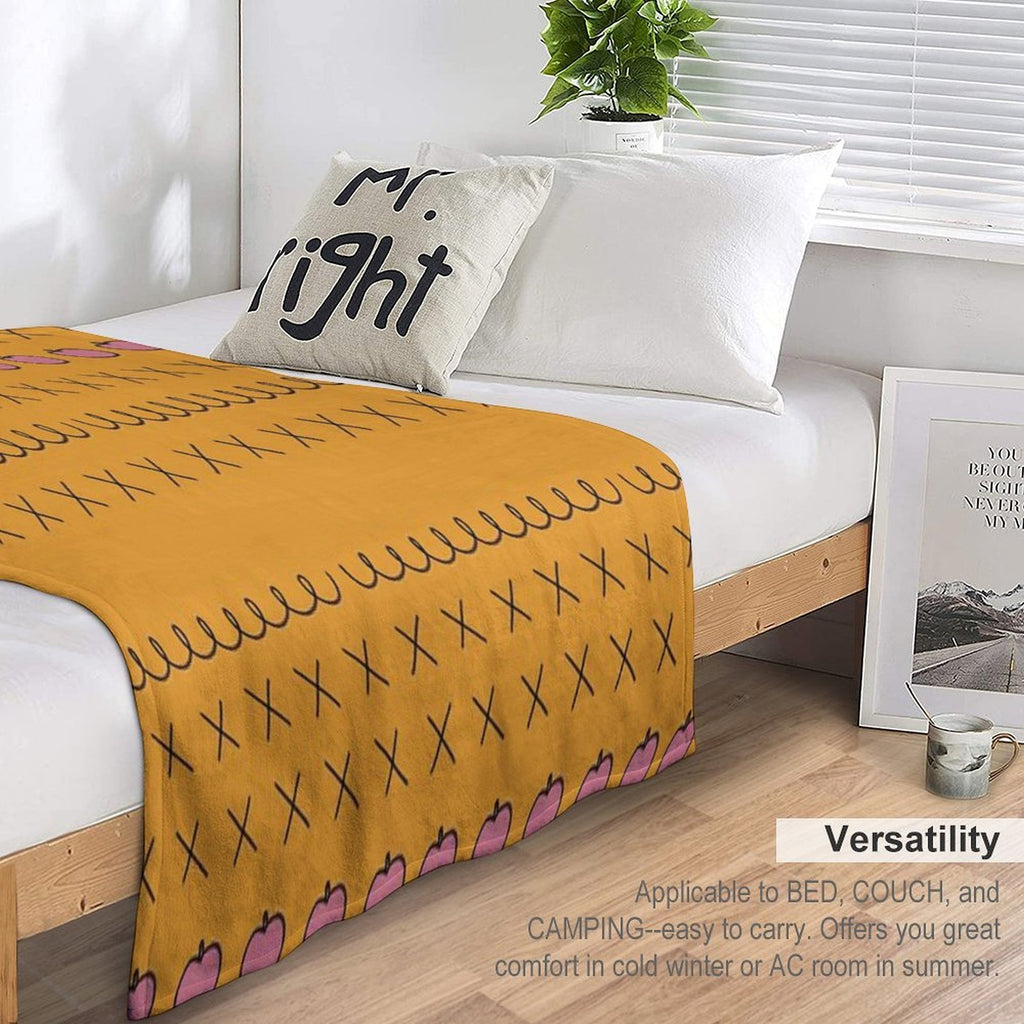 Horsin Around Machine-washable Throw Blanket