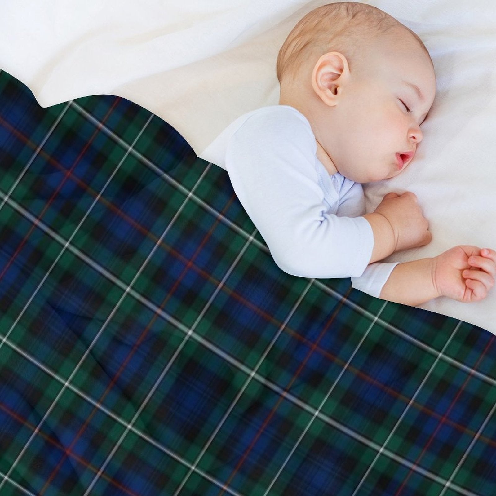 Clan Mackenzie Tartan Lightweight Throw Blanket