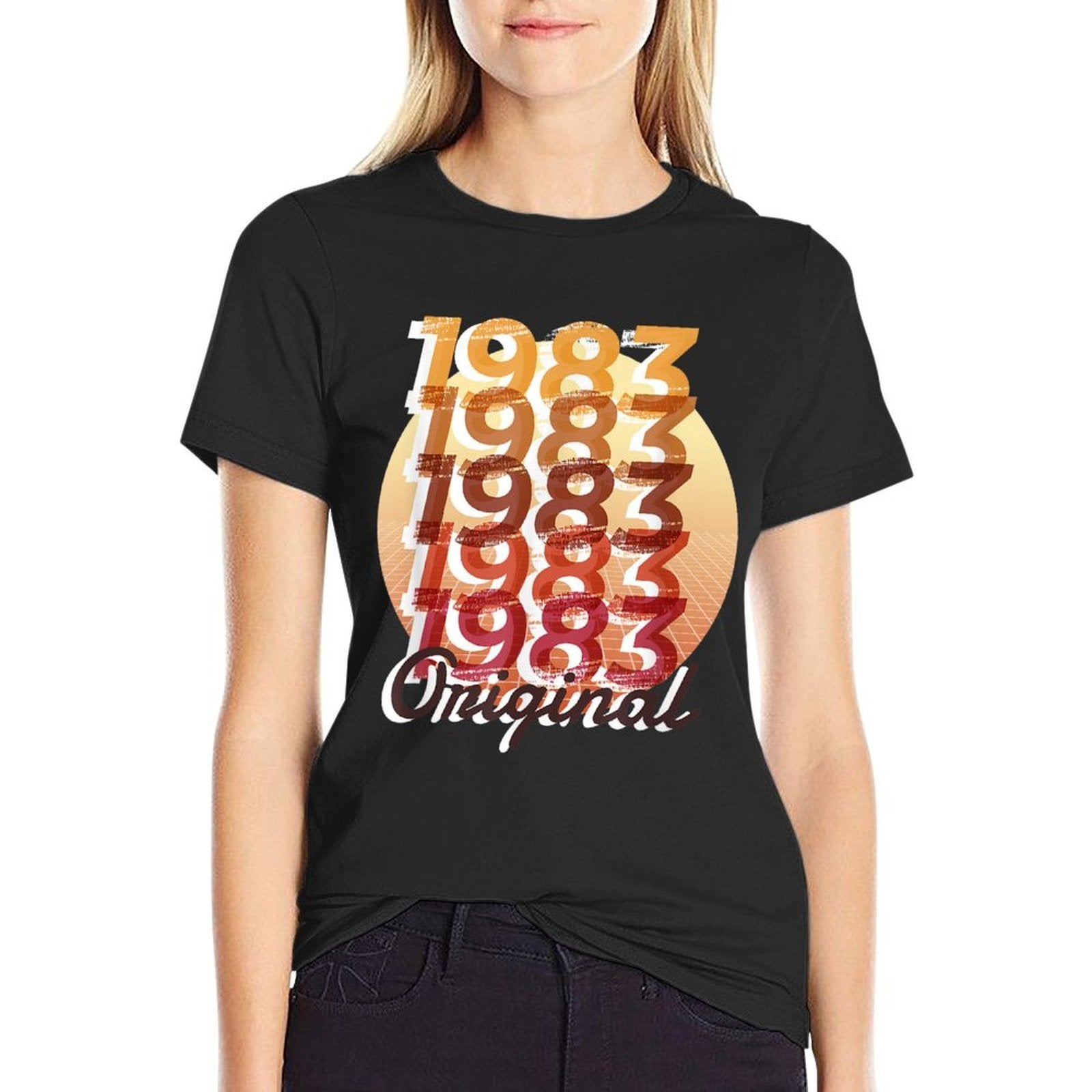 Original 1983 Vintage Retro 40th Birthday  Moisture-wicking T-Shirt