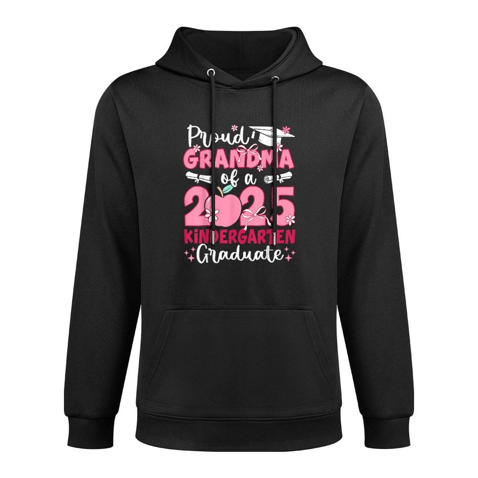 Proud Grandma Class of 2025 Kindergarten Graduate Graduation Customizable Surface Hoodie