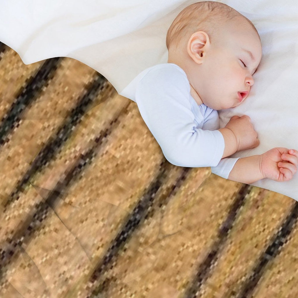 Tiger Fur Gift-ready Throw Blanket