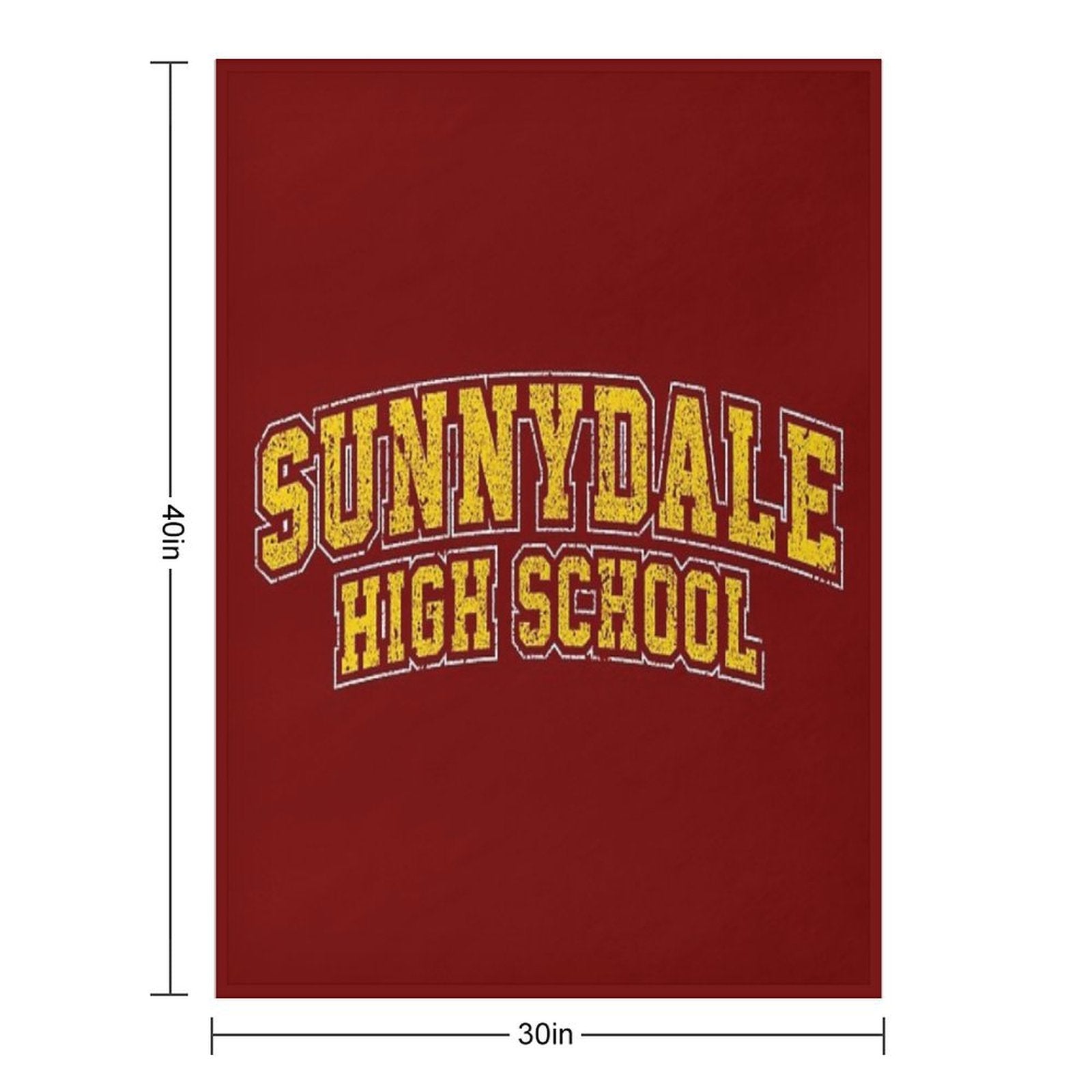 Sunnydale High School Premium Throw Blanket
