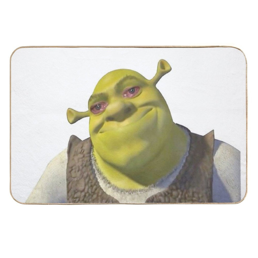 Shrek Crying Meme  Odorless Bath Mat