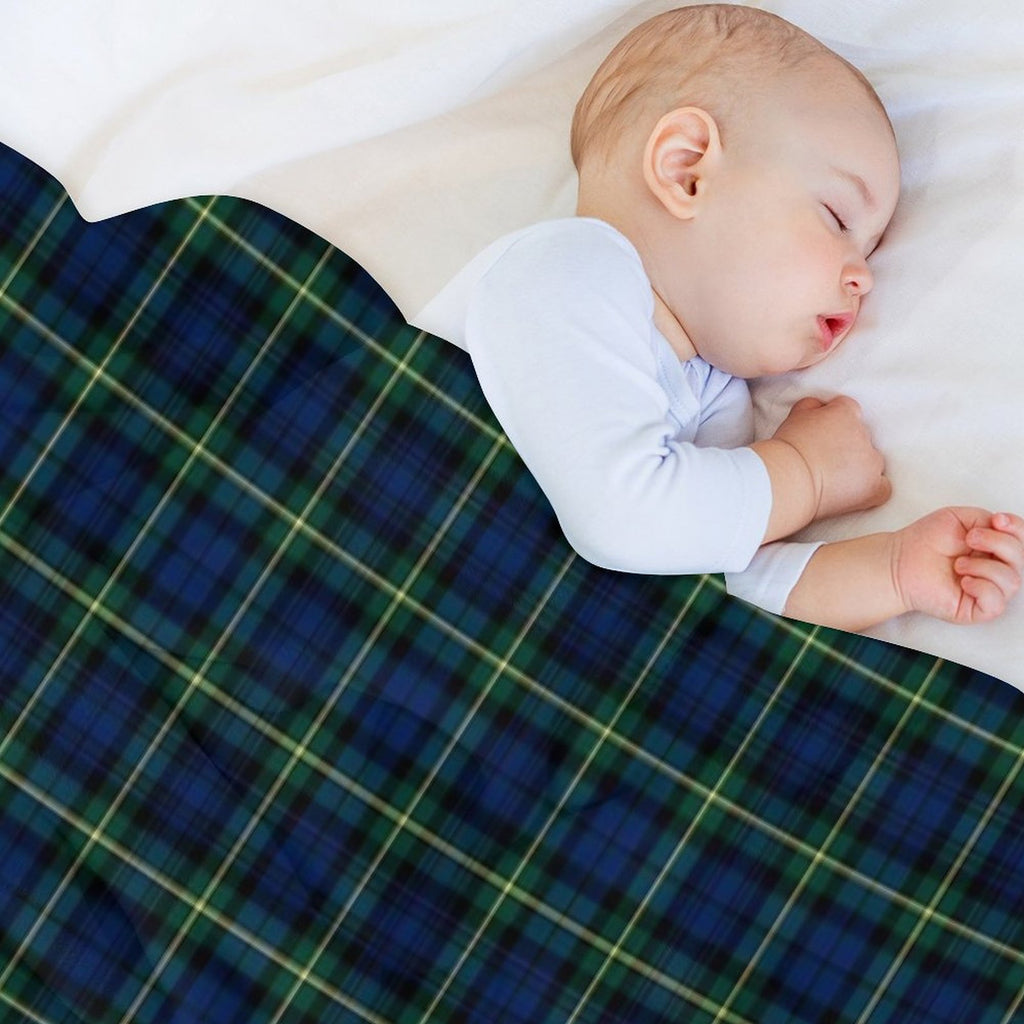 Clan Gordon Tartan Machine-washable Throw Blanket