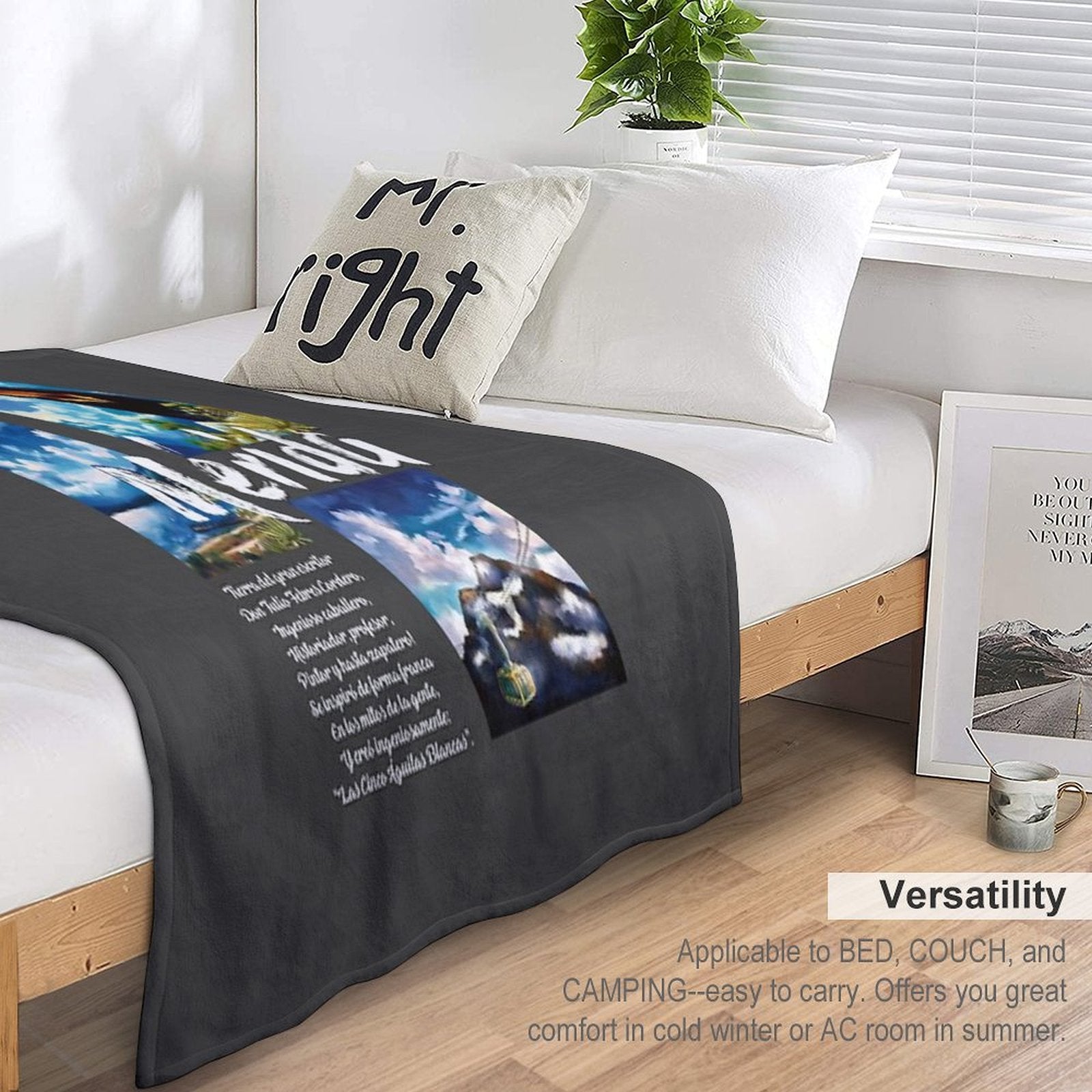 Mérida, Venezuela – Andean Beauty in Three Moments Anti-pilling Throw Blanket