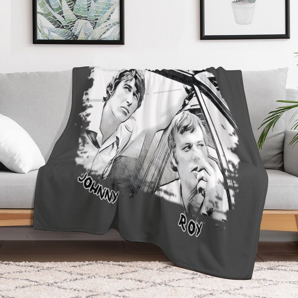 Emergency TV Show Roy And Johnny Velvety-soft Throw Blanket