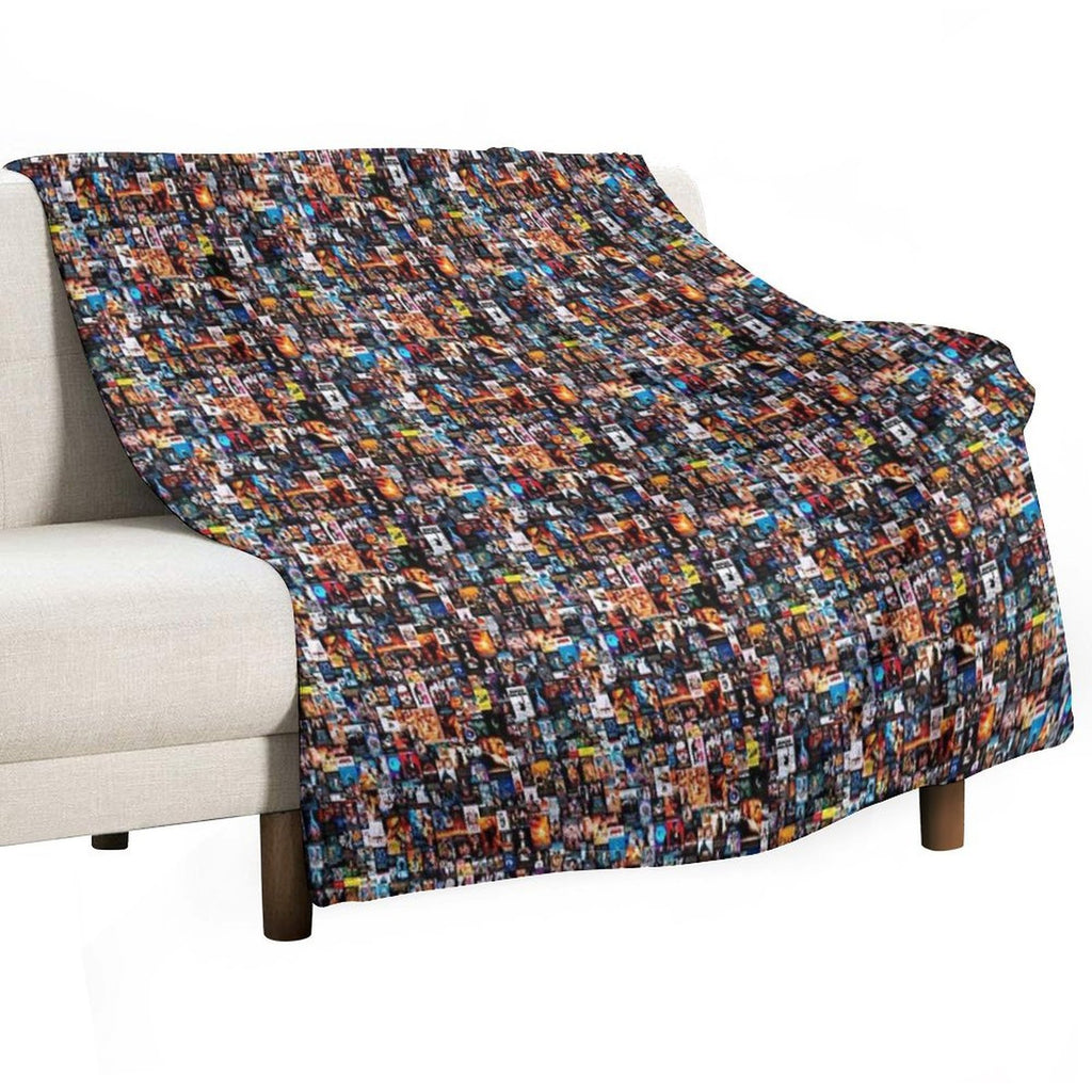 90s Movie Montage Multi-functional Throw Blanket