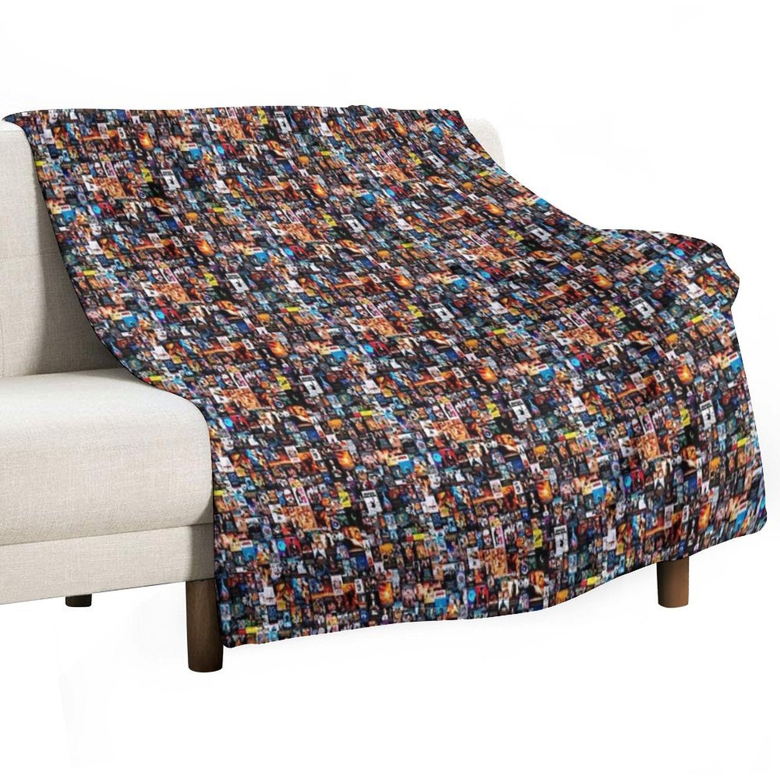 90s Movie Montage Multi-functional Throw Blanket