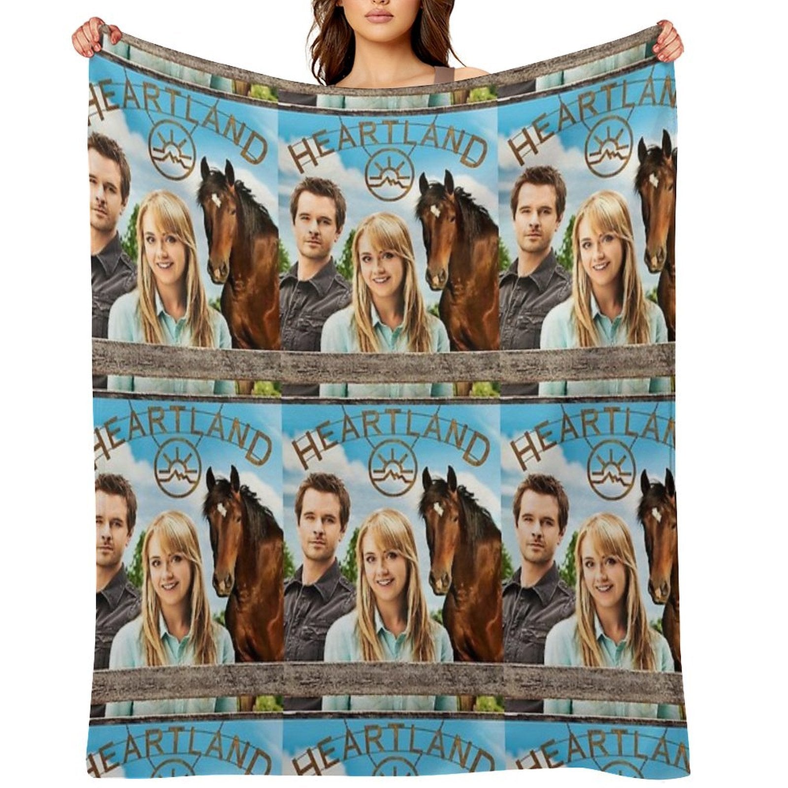 Heartland Machine-washable Throw Blanket