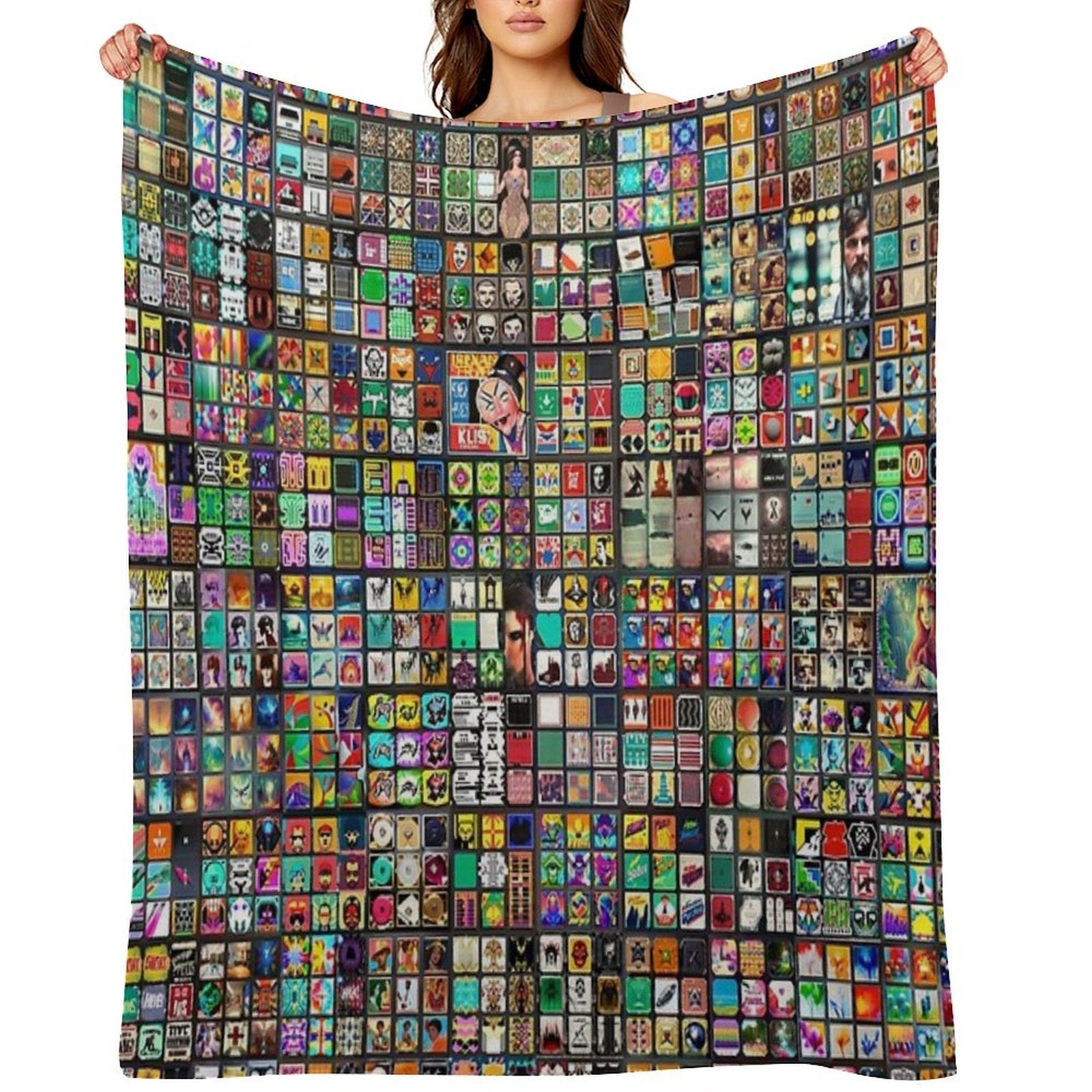 Variations on Tic Tac Toe Comfort Throw Blanket