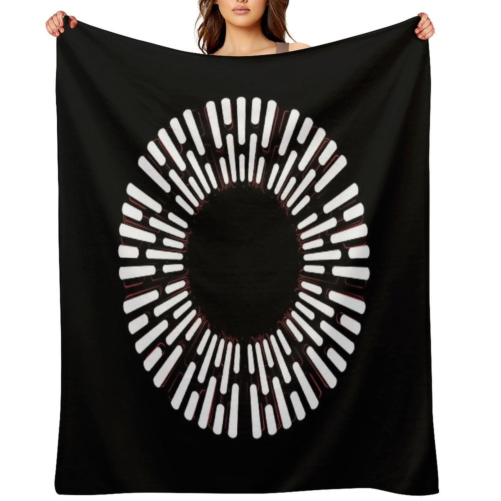 Death Star Lighting Compact Throw Blanket