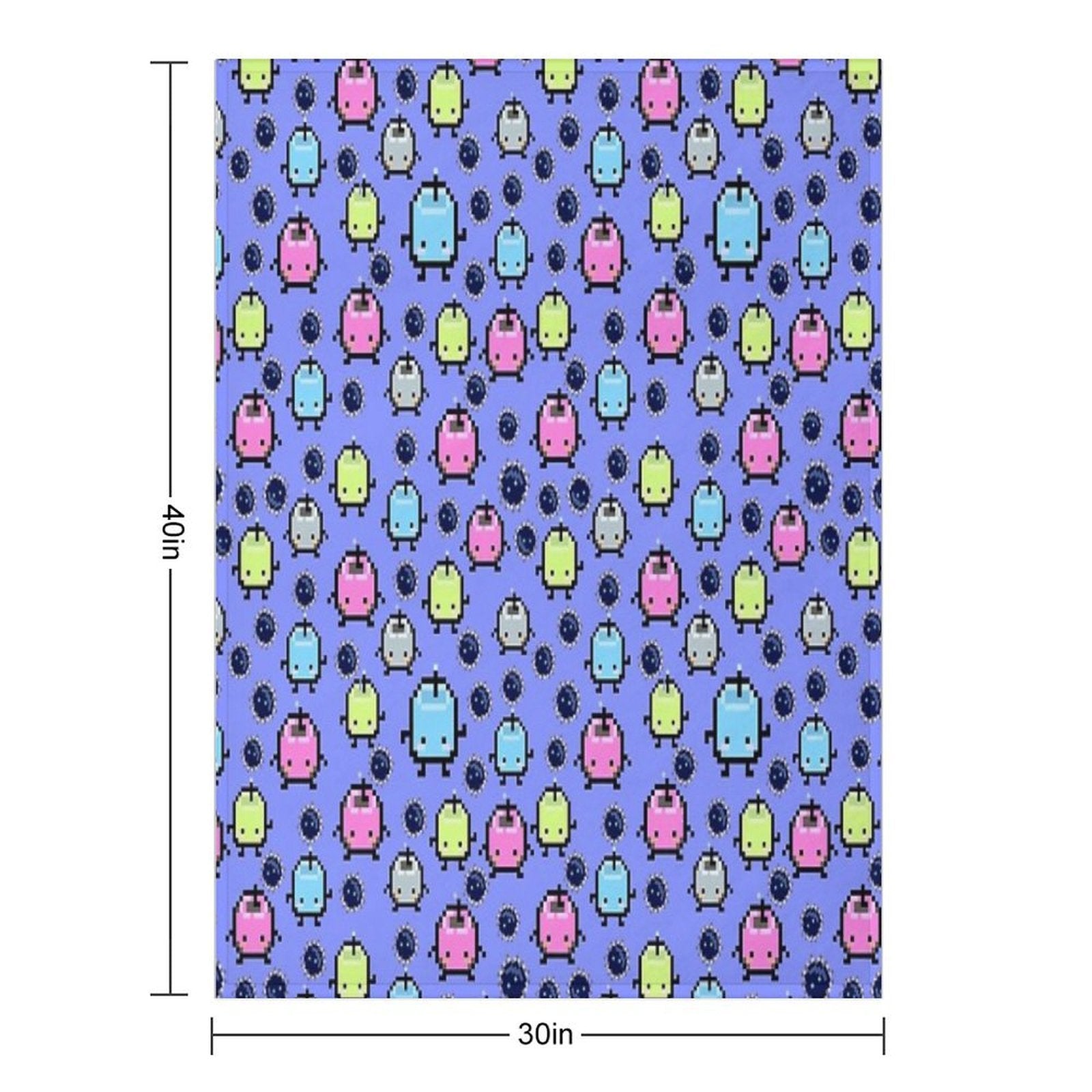 Stardew Valley Junimo Compact Throw Blanket