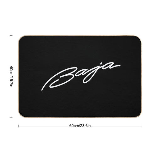 Baja Symbol  Odorless Bath Mat