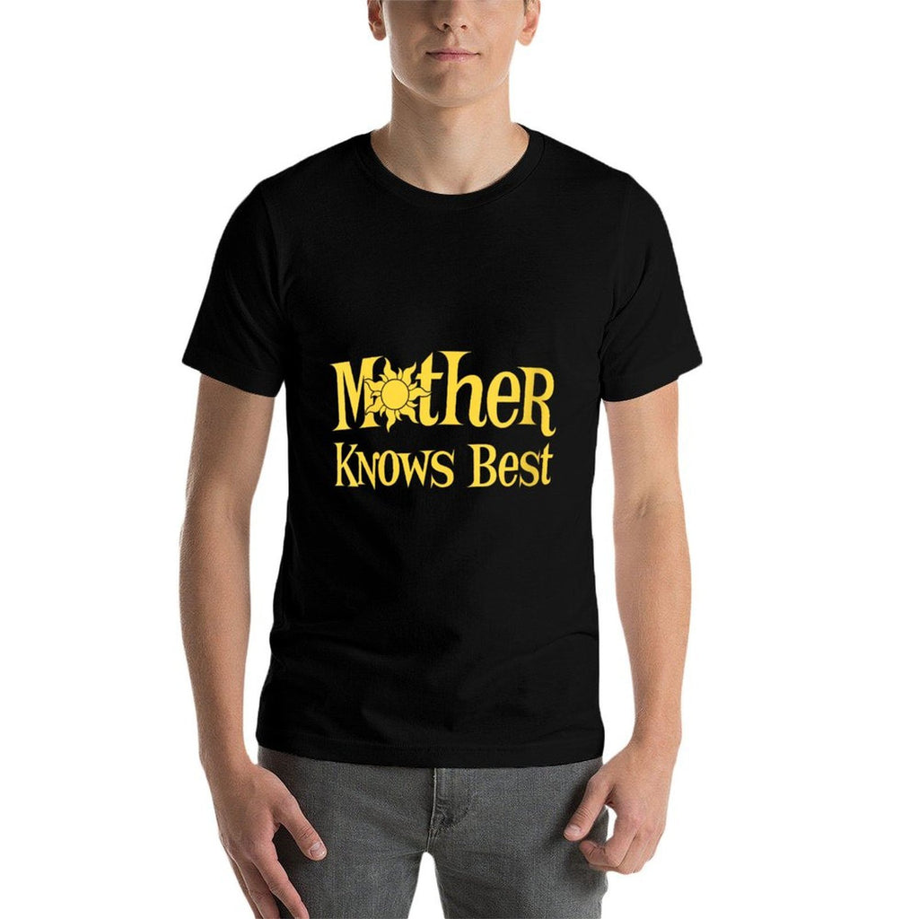 Womens Mother Knows Best Funny  Tagless Design T-Shirt