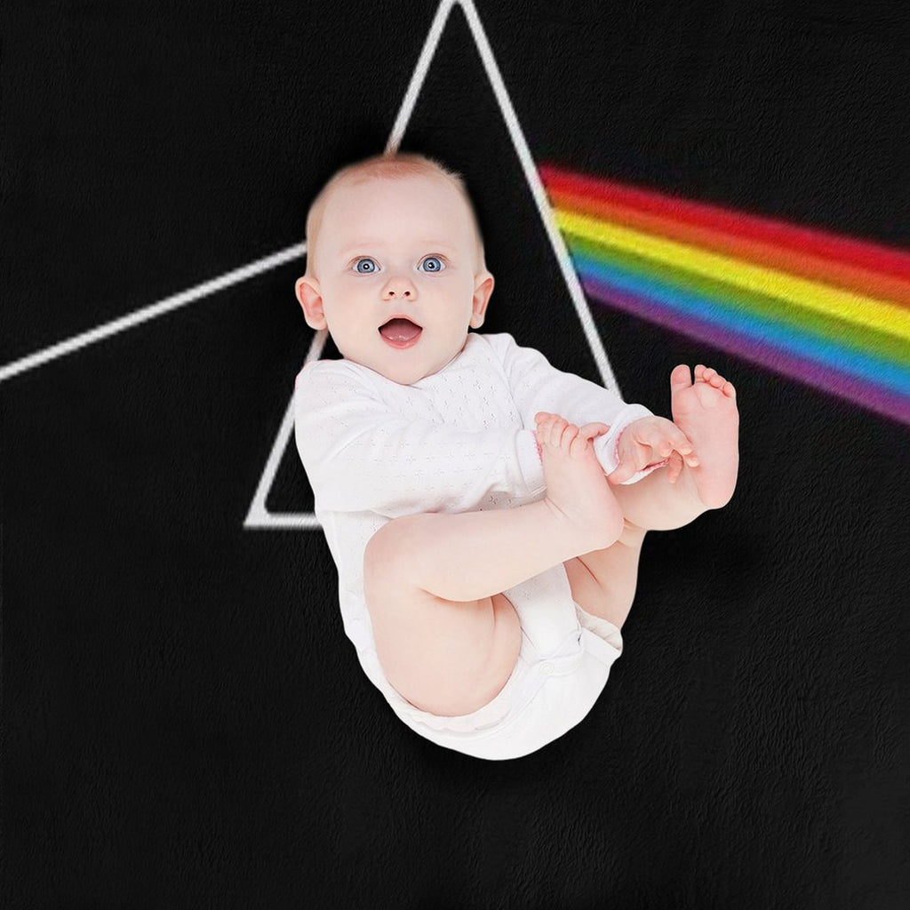 The Dark Side Of The Moon - PiinkFloyd List Album Songs  002 Gift-ready Throw Blanket