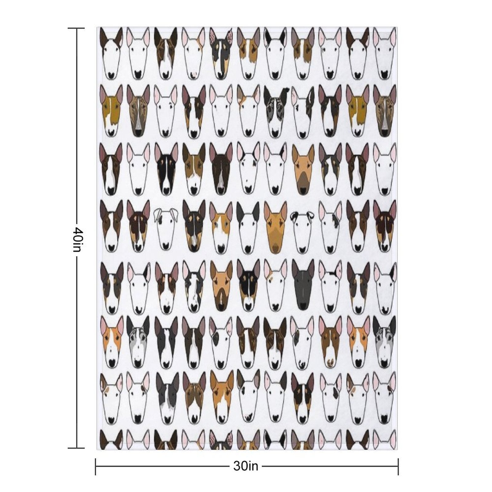 A Metre Of Bullies Eco-conscious Throw Blanket