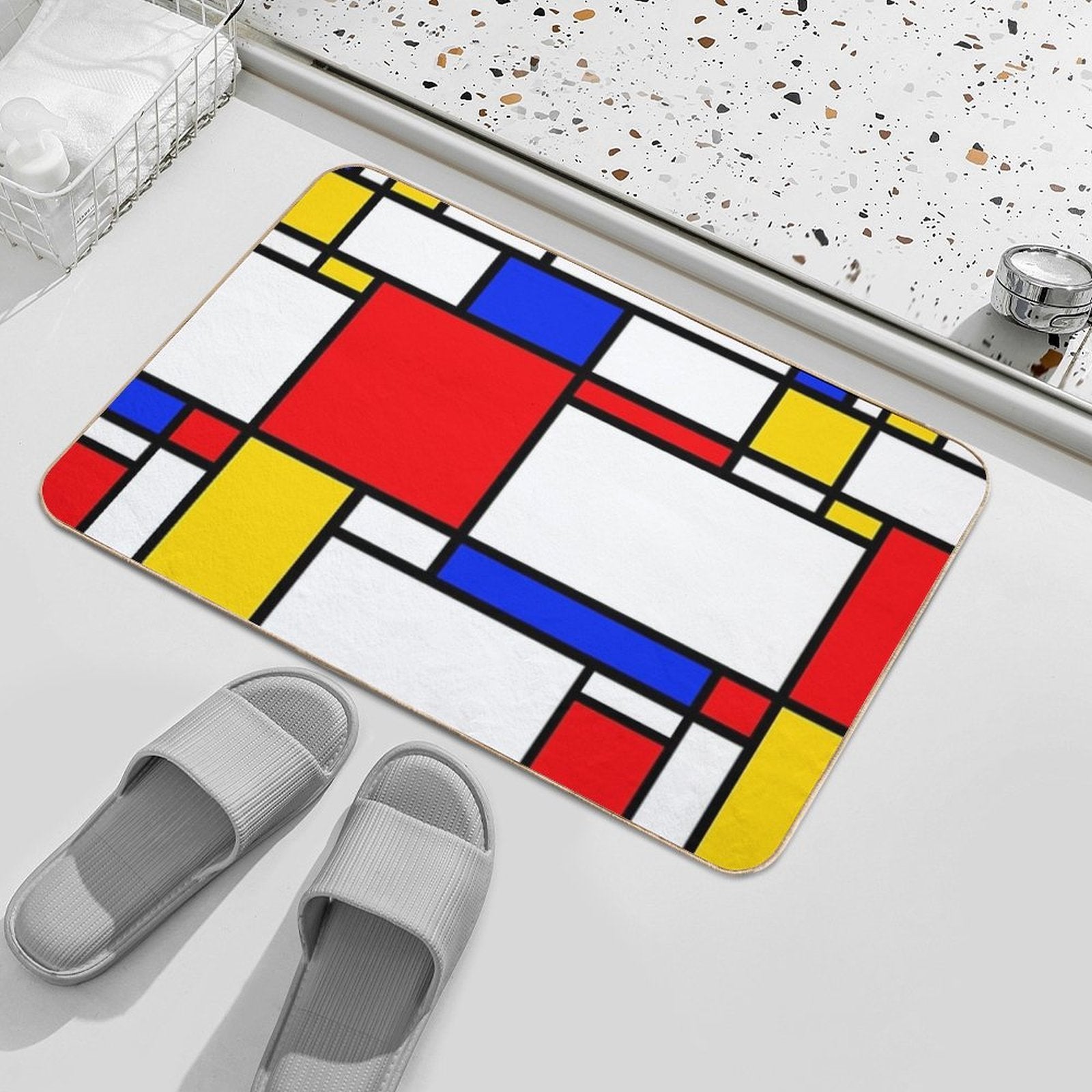 Piet  Long-Lasting Bath Mat
