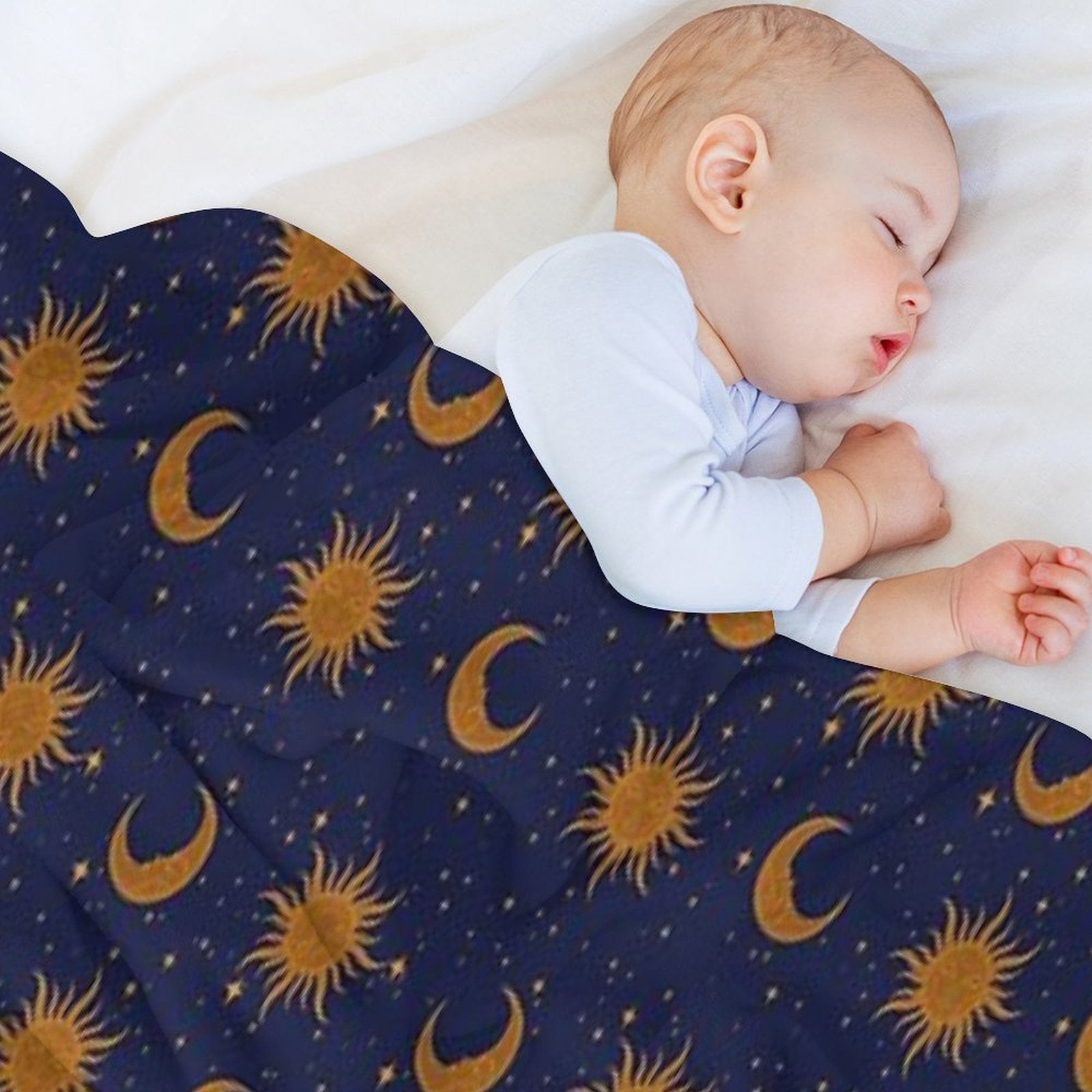 Celestial Travel-friendly Throw Blanket