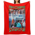 Cousin Eddie Shitters Full Versatility Throw Blanket