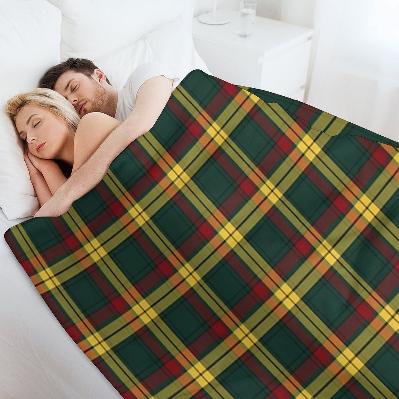 Clan MacMillan Tartan Anti-pilling Throw Blanket