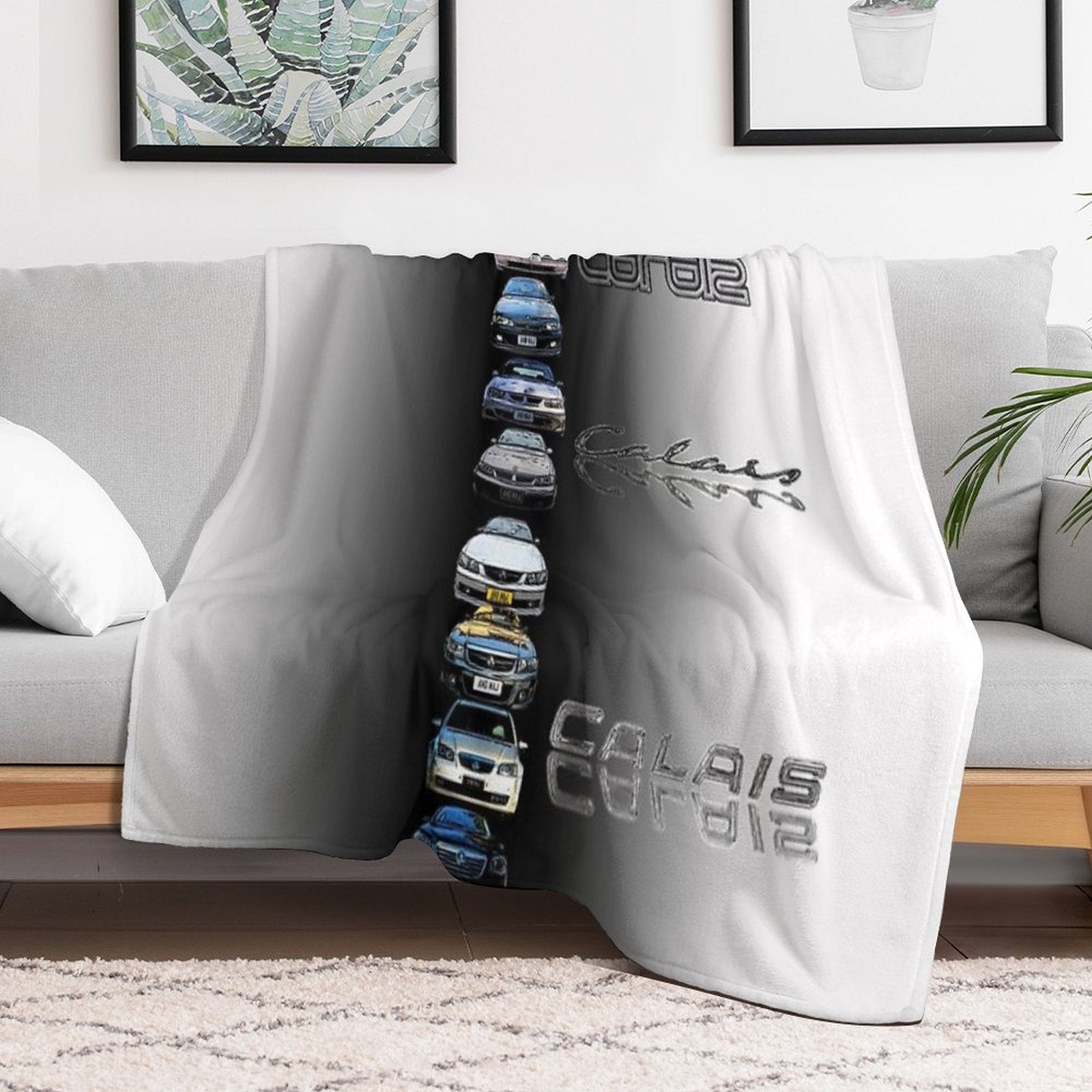 Calais List Travel-friendly Throw Blanket