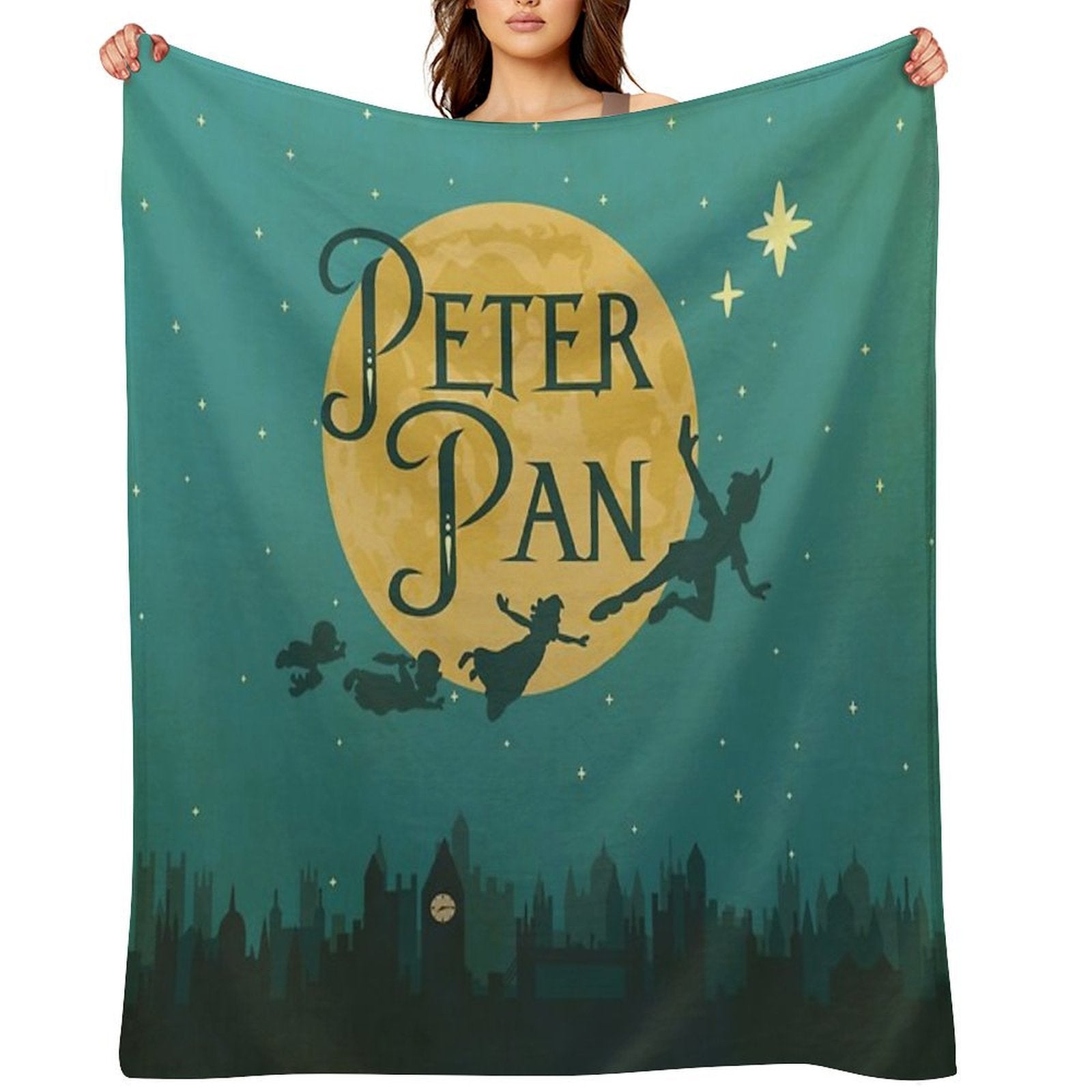 Vintage Style Classic Pan Durable Throw Blanket