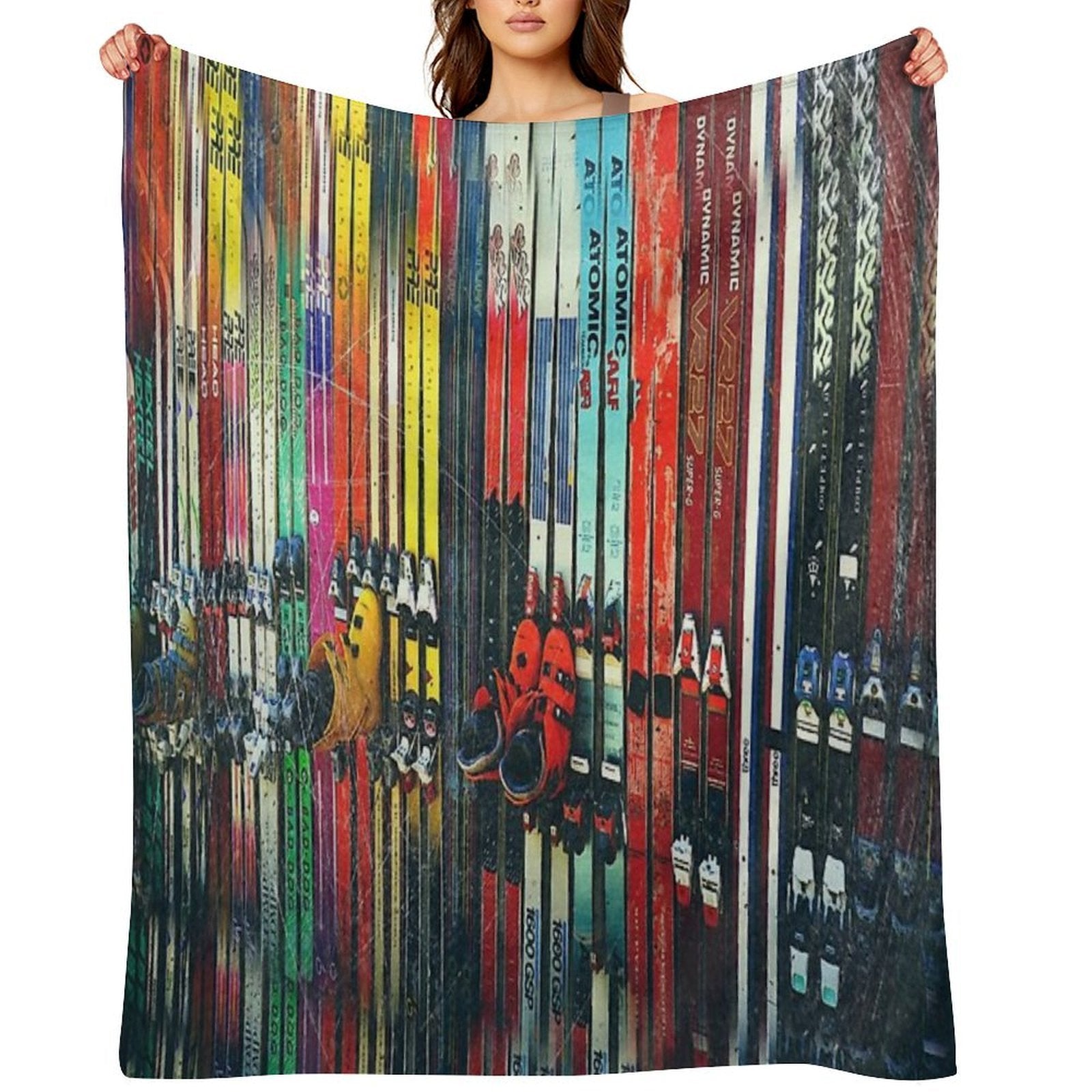 Ski Sun Valley Comfort Throw Blanket