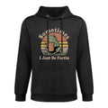Sometimes I Just Be Fartin Funny Frog Unhinged Meme Vintage Breathable Fabric Hoodie