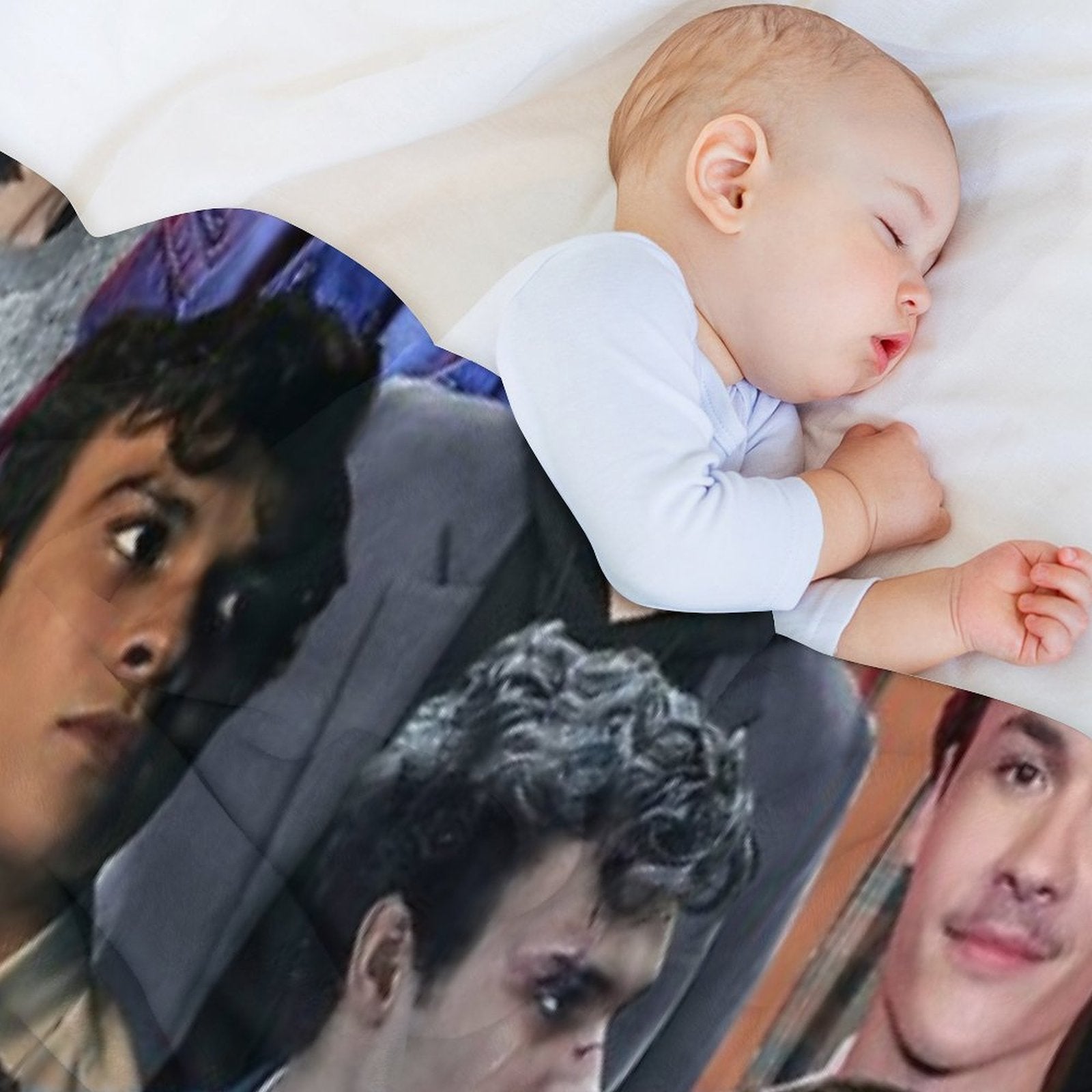 Benjamin Wadsworth Photo Collage Anti-pilling Throw Blanket